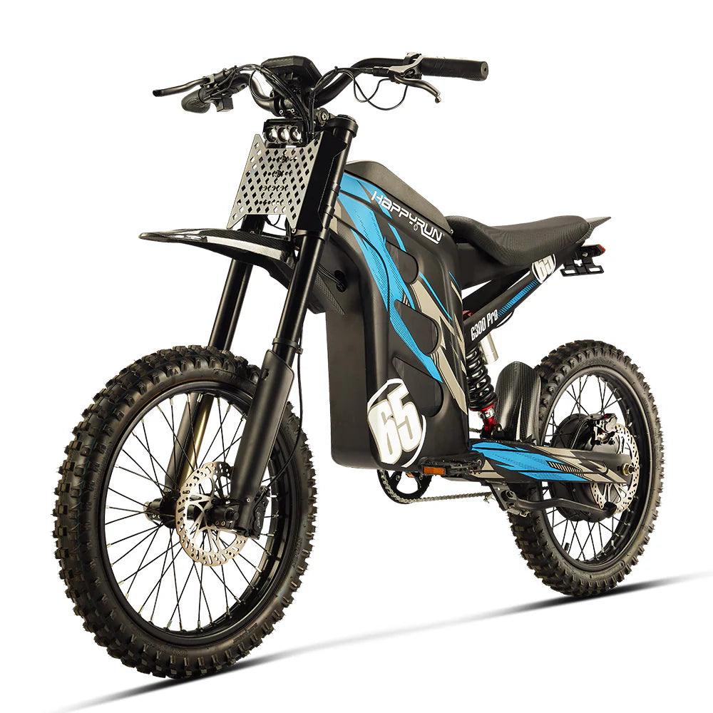 HappyRun 6500W Electric Dirt Bike G300 Pro 2025 New