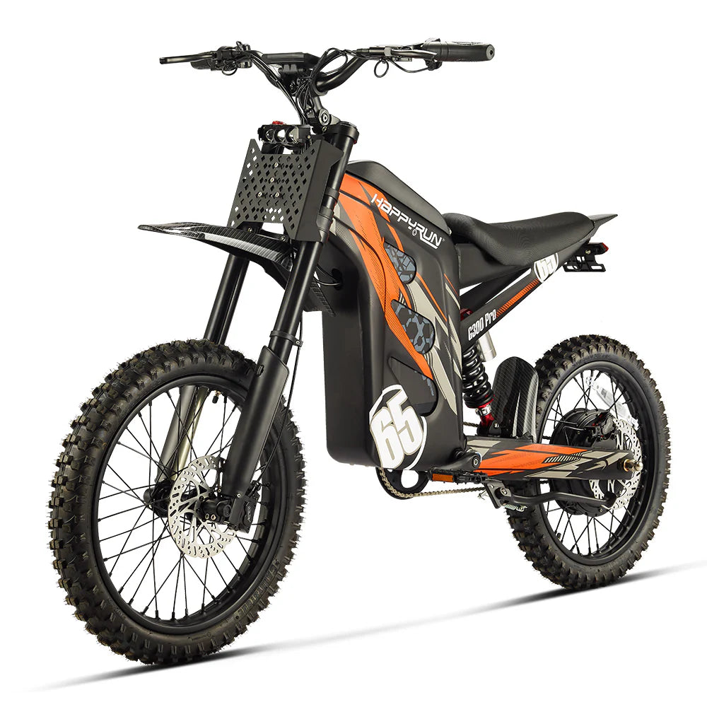 HappyRun 6500W Electric Dirt Bike G300 Pro 2025 New