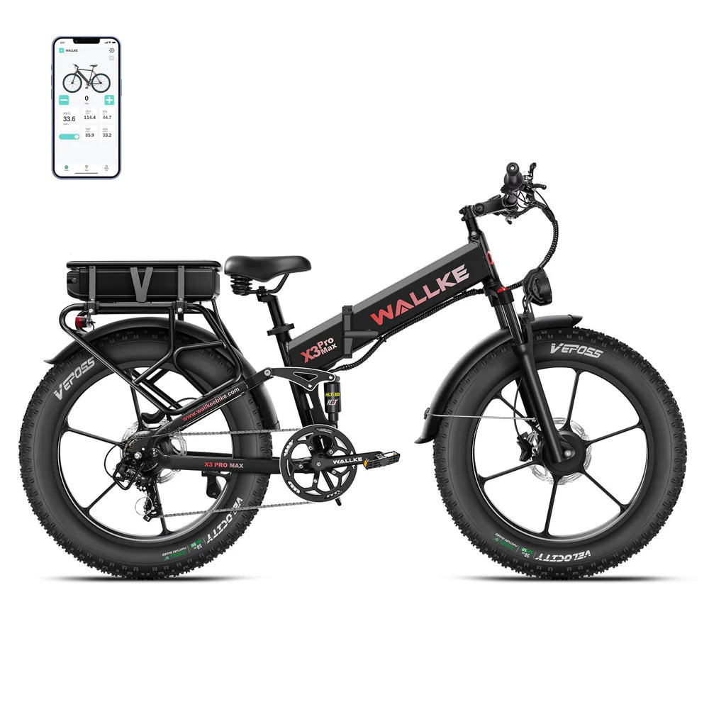 2025 Wallke X3 Pro Max | 2800W Folding Ebike
