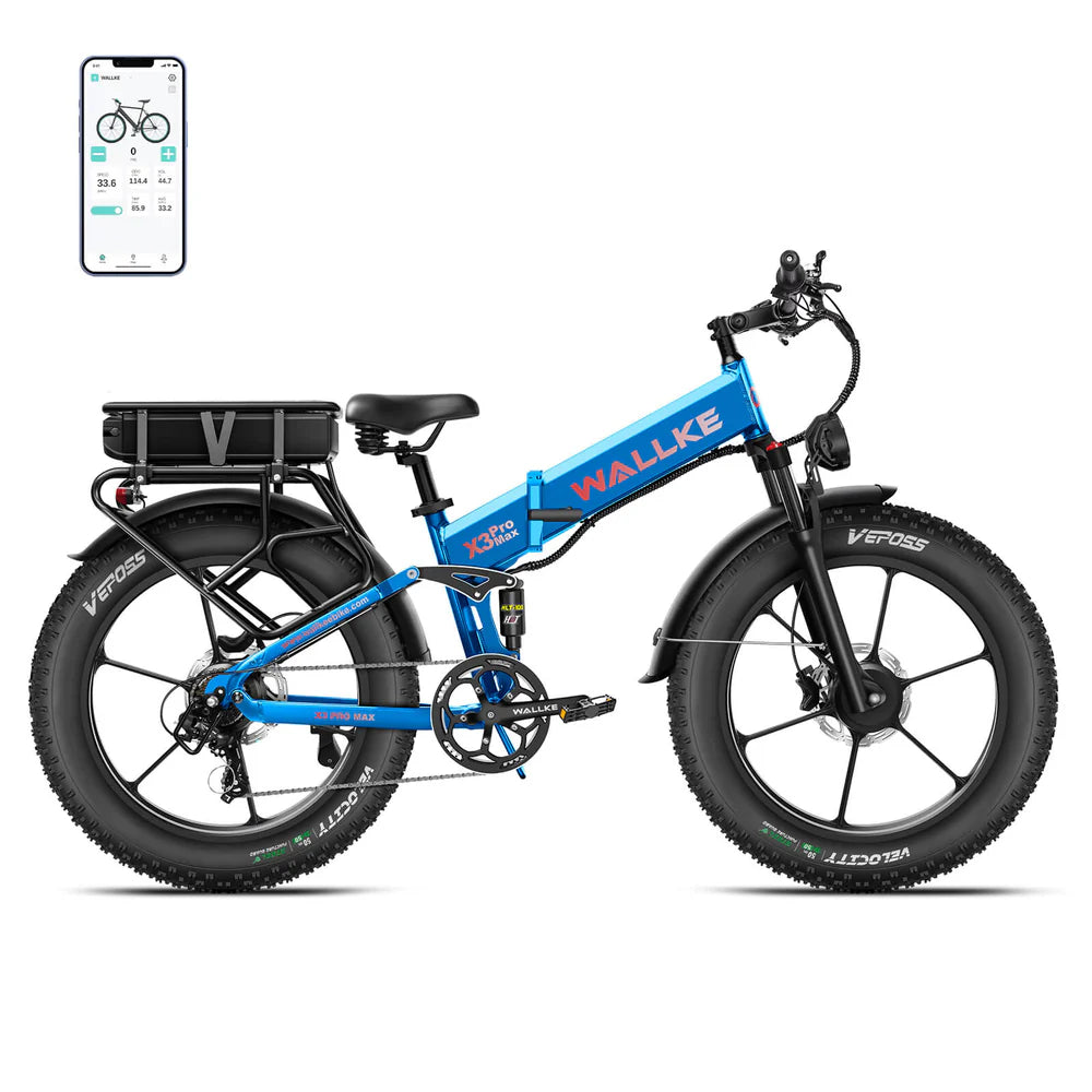 2025 Wallke X3 Pro Max | 2800W Folding Ebike
