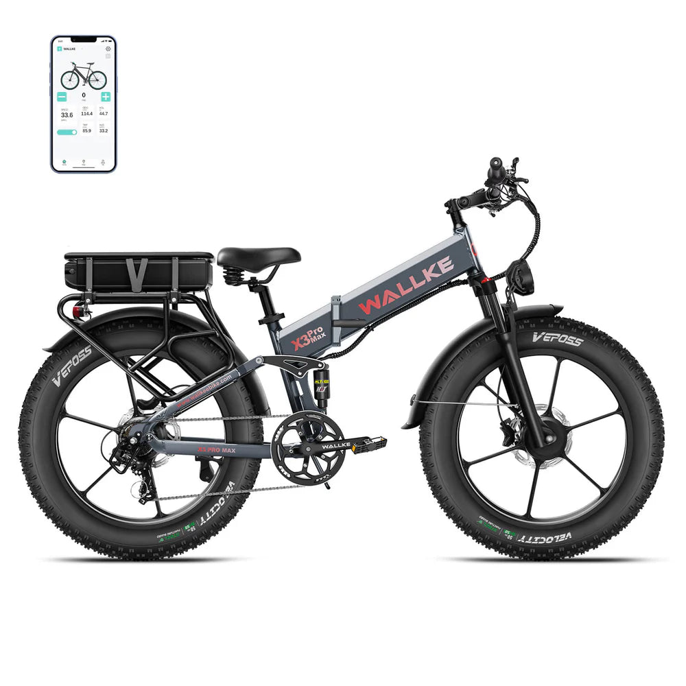 2025 Wallke X3 Pro Max | 2800W Folding Ebike