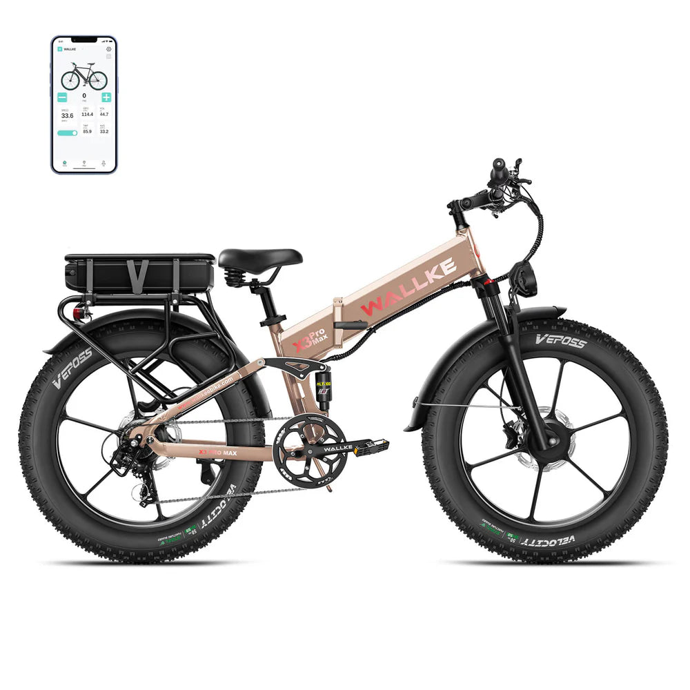 2025 Wallke X3 Pro Max | 2800W Folding Ebike
