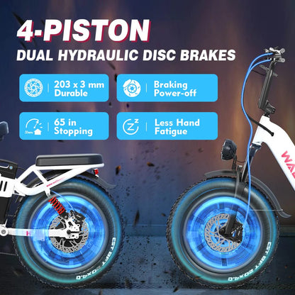 2024 Wallke H7 Step-thru Dual Motor Ebike